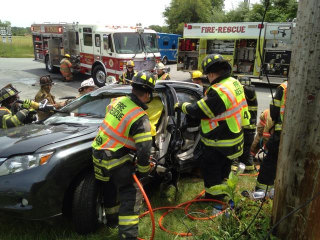 Auto Accident at Cedar Knoll Road and Route 82 - Westwood Fire Company