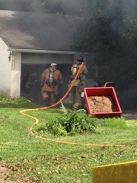 Lawn Mower Fire in Westwood - Westwood Fire Company