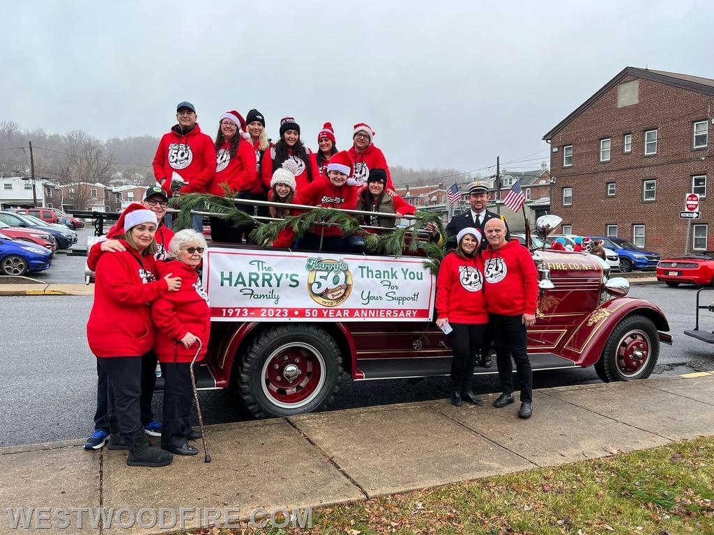 Annual Coatesville Christmas Parade Westwood Fire Company